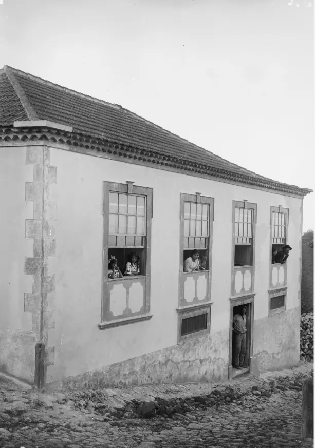 Familia en Santo Domingo de Garafía